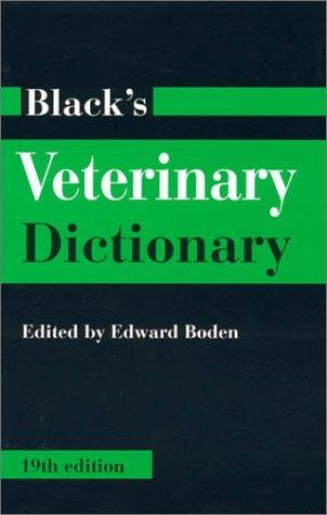 Black's Veterinary Dictionary