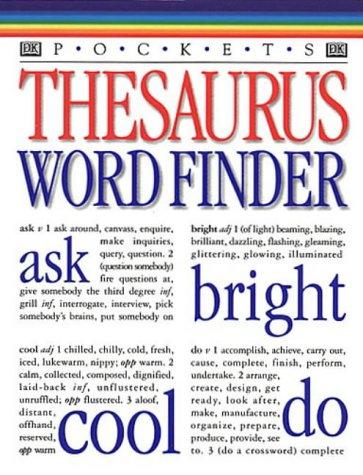 Pocket Thesaurus Word Finder