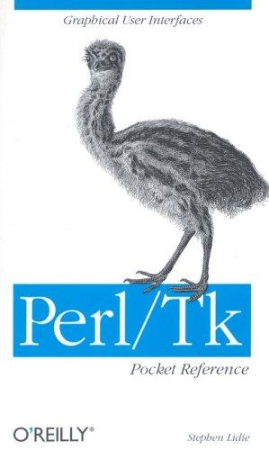 Perl/Tk Pocket Reference
