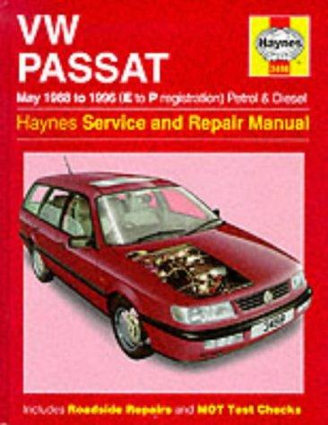VW Passat 4-Cyl Petrol & Diesel (May 88 - 96) E To P