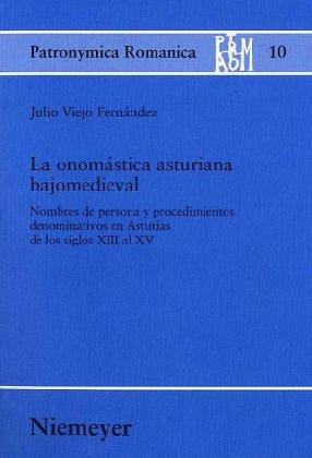 La onomastica asturiana bajomedieval