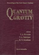 Quantum Gravity