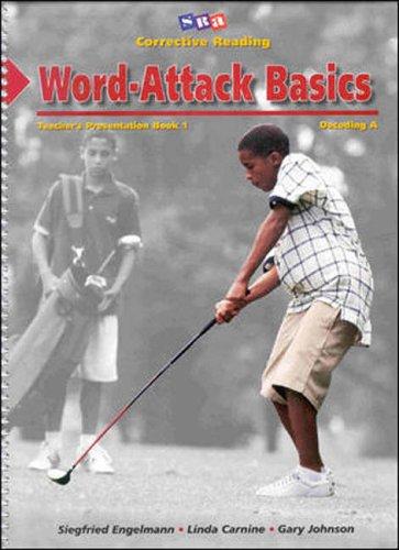 Corrective Reading Decoding Level A, Teacher Material