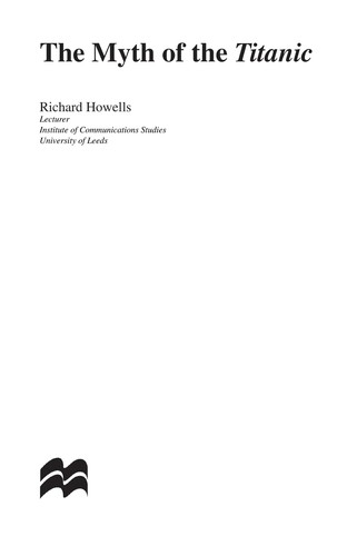 The Myth of the Titanic