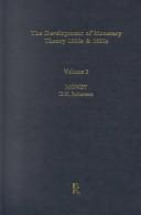The Development of Monetary Theory in the 1920s and 1930s