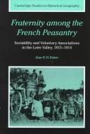 Fraternity among the French Peasantry