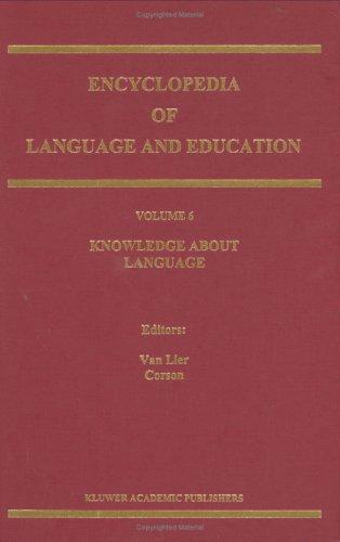 Encyclopedia of Language and Education