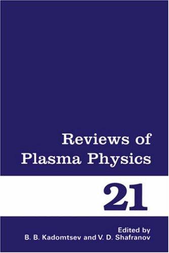 Reviews of Plasma Physics (2000)