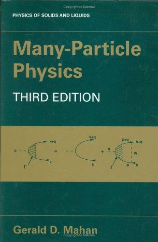 Many-Particle Physics (2000)