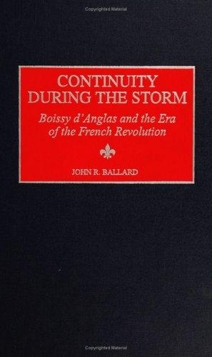 Continuity during the Storm