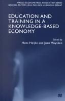 Education and Training in a Knowledge-Based Economy (2000)