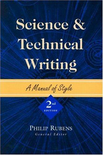 Science and Technical Writing