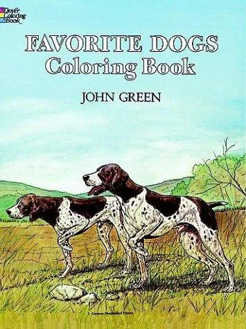 Favorite Dogs Coloring Book