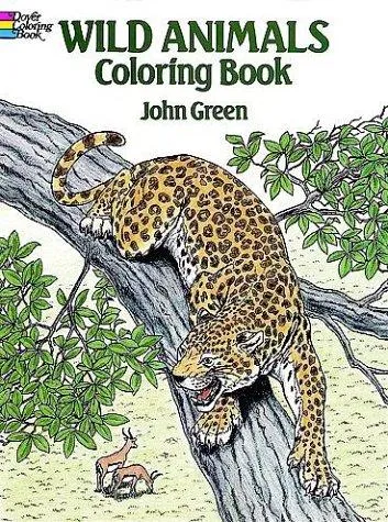 Wild Animals Colouring Book