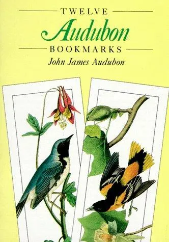 Twelve Audubon Bookmarks