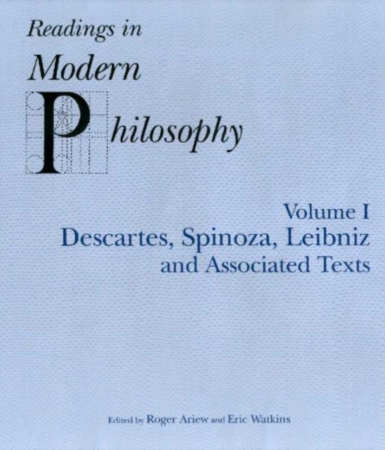 Readings In Modern Philosophy, Volume 1