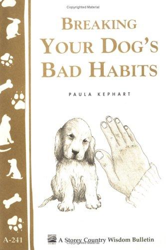 Breaking Your Dog's Bad Habits