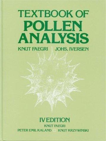 Textbook of Pollen Analysis