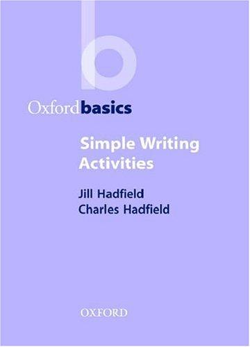 Simple Writing Activities