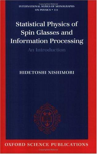 Statistical Physics of Spin Glasses and Information Processing
