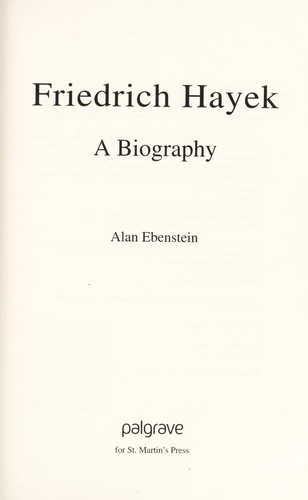 Friedrich Hayek