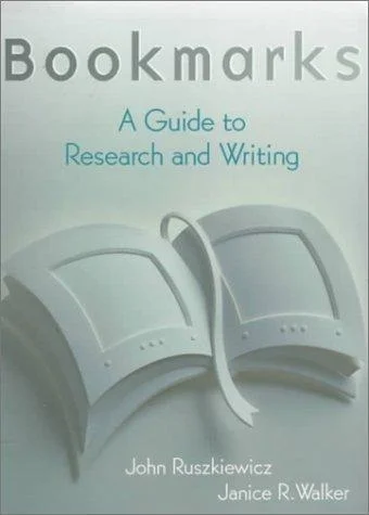 Bookmarks : A Guide to Research and Writing