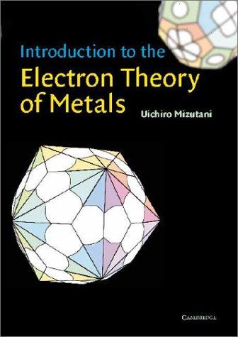 Introduction to the Electron Theory of Metals