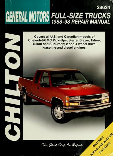 Chevrolet Pick-Ups (88 - 98) (Chilton)