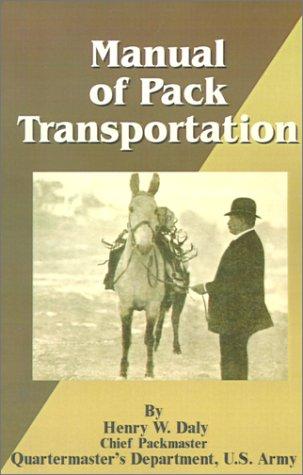 Manual of Pack Transportation