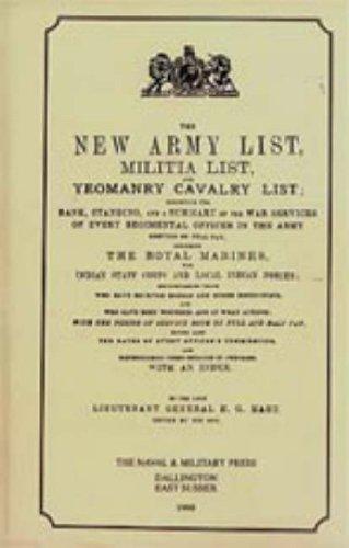 Hart's Annual Army List for 1895