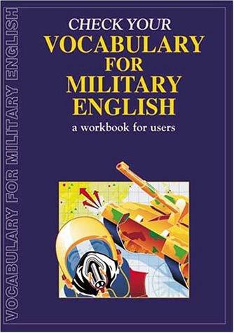 Check your vocabulary for military english
