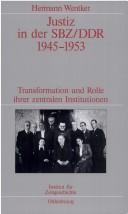 Justiz in Der Sbz/DDR 1945-1953