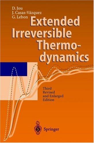 Extended Irreversible Thermodynamics (REV. and Enlarged)