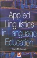 Applied Linguistics in Language Education