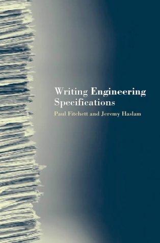 Writing Engineering Specifications
