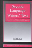 Second Language Writers' Text
