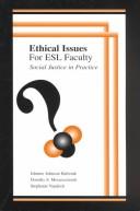 Ethical Issues for Esl Faculty
