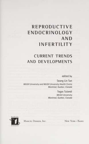 Reproductive Endocrinology and Infertility