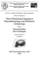 Three-Dimensional Imaging in Paleoanthropology and Prehistoric Archaeology