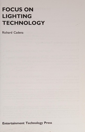 Focus on Lighting Technology