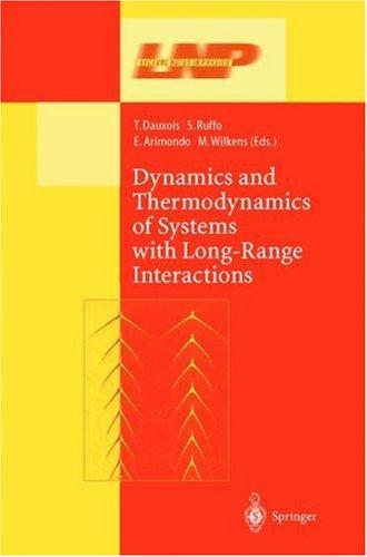 Dynamics and Thermodynamics of Systems with Long Range Interactions (2002)