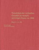Verzeichnis der verkauften Gemalde im deutschsprachigen Raum vor 1800