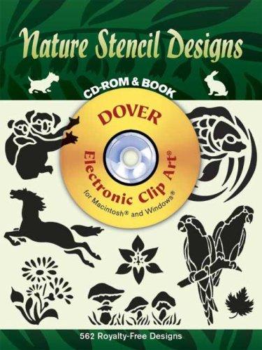 Nature Stencil Designs CD-ROM and Book