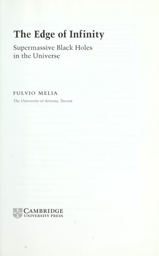 The Edge of Infinity