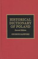Historical Dictionary of Poland