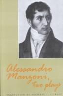 Alessandro Manzoni, Two Plays