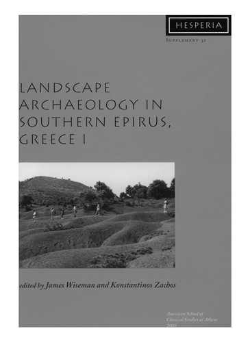 Landscape Archaeology in Southern Epirus, Greece 1