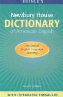 Heinle's Newbury House Dictionary of American English with Integrated Thesaurus (Hardcover)