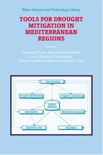 Tools for Drought Mitigation in Mediterranean Regions
