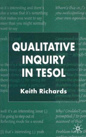 Qualitative Inquiry in TESOL